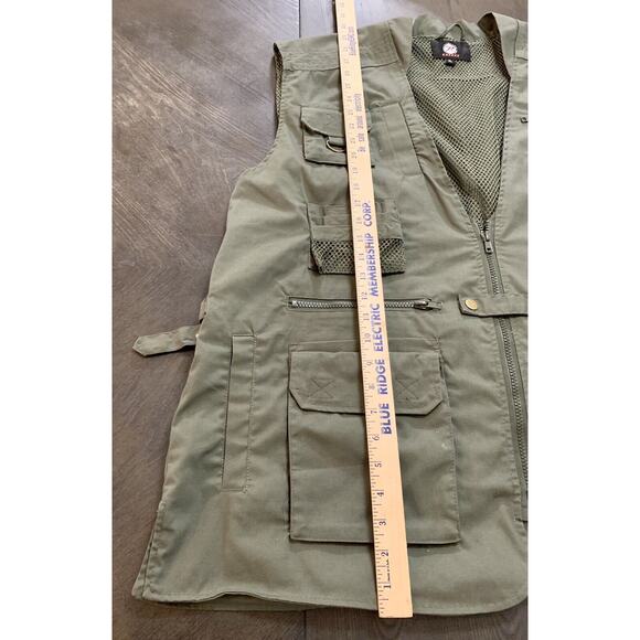 Rothco Tactical Vest Thick Heavy Duty Brown Tan shooting Combat Tested Size XL - Picture 8 of 15